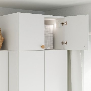 ИКЕА Надстройка с дверцами LASTARE, 305.964.85 - Home Club