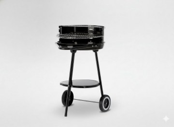 BBQ Meeting Простой угольный гриль на колесах, 58 x 44 x 72 см, BBQ5351 - Home Club