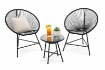 Garden Line Набор Садовой Мебели (2 Стулья, Стол) - Черный, FAT3439 - Home Club, изображение 3