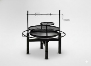 Chomik Багатофункціональний Гриль З Обертовим Вертелом 90 x 86 x 99 см, BBQ5245 - Home Club
