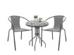 Garden Line Набор Садовой Мебели «Бистро» Серый — Стол/Neo5252/ + 2 Стула/Neo6983 — 2 шт., NEO5252KPL - Home Club, изображение 6