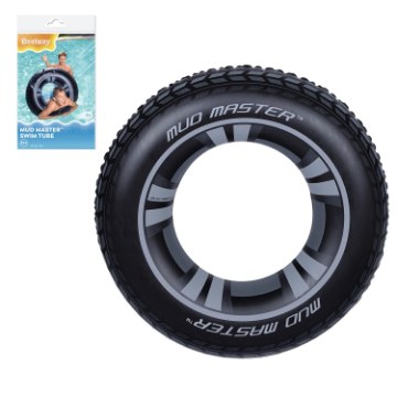 Chomik Надувной пляжный круг, диаметр 91 см — шина, BES36016 - Home Club