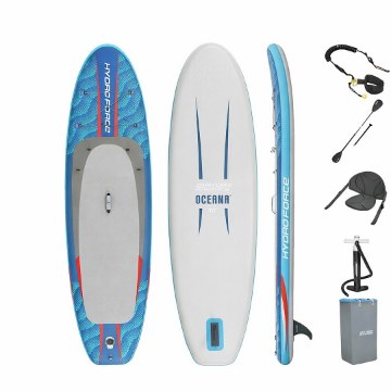 Bestway Доска для серфинга Sup / каяк 305 × 84 × 12 см (доска, весло, насос, рюкзак, трос, ласта, сиденье, комплект принадлежностей), BES6532B - Home Club