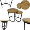 Kontrasto Sk117D Кофейные столики 30x42/45x48, дуб Kkk, 6.06.15185 - Home Club, изображение 5