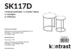 Kontrasto Sk117D Кофейные столики 30x42/45x48, дуб Kkk, 6.06.15185 - Home Club, изображение 9