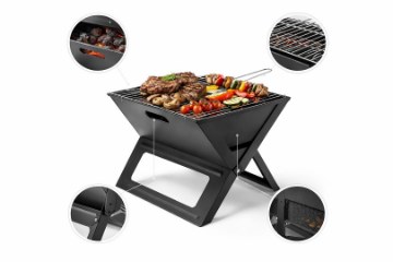 BBQ Meeting Складной туристический гриль 44 x 28,5 x 36 см, BBQ4858 - Home Club