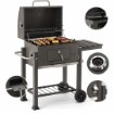 BBQ Meeting Великий Вугільний Садовий Гриль З Кришкою, Чавунним Решеткою І Колесами 114,5 x 60 x 108 См, BBQ5320 - Home Club