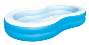 Bestway Надувной Садовый Бассейн 262 см × 157 см × 46 см, BES54117B - Home Club