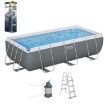 Bestway Бассейн На Опорах 4,04 м × 2,01 м × 1 м (Бассейн, Фильтрующий Насос, Лестница), BES56442 - Home Club, изображение 6