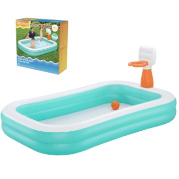 Bestway Надувной бассейн 2,51 × 1,68 × 1,02 м, BES54445 - Home Club