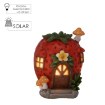 Chomik Садовая Фигурка — Домик «Клубника» 26,5 x 28 x 36,5 См С Подсветкой Led, GOT7546 - Home Club, изображение 5
