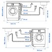 ИКЕА Встраиваемая стиральная машина TVÄTTAD ТВЭТТАД, 205.788.11 - Home Club, изображение 5