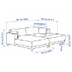 ИКЕА Модульный диван UPPÅKRA, 896.141.90 - Home Club, изображение 6