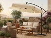 Garden Line Садовый зонт 3 м, бежевый «Banana» с чехлом, GAO2866 - Home Club, изображение 8