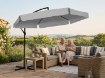 Garden Line Садовый Зонт 3 М Серый «Banana» С Чехлом, GAO5316 - Home Club, изображение 13