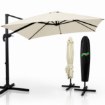 Garden Line Садовый Зонт «Mini Roma» 2,5 x 2,5 М Бежевый С Чехлом, GAO5385 - Home Club, изображение 2