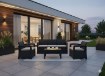 Garden Line Набір садових меблів - антрацит (2 крісла, столик, велика софа), ZUM4233 - Home Club, зображення 13