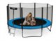 Garden Line Трамплин 12 футов (374 см) с лестницей и защитной сеткой, TRA9887 - Home Club