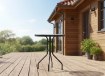 Garden Line Круглий Садовий Стіл 60 x 60 x 70 см Сірий, NEO5252 - Home Club, зображення 7