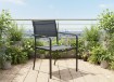 Garden Line Садове Крісло Чорне 54x55x86см, ANH6128 - Home Club, зображення 9