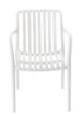 Garden Line Садовое Кресло 45,5 x 57 x 45 / 81 См Белое, FAT8656 - Home Club, изображение 3