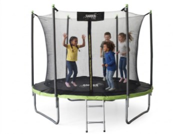 Chomik Трамплин 10 футов 312 см с лестницей и внутренней сеткой, TRA4279 - Home Club