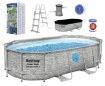Bestway Овальный каркасный бассейн 4,27 × 2,5 × 1 м (бассейн, фильтрующий насос, лестница, крышка, дозатор), BES56714 - Home Club, изображение 5