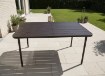 Garden Line Прямокутний Садовий Стіл 140 x 80 x 72 См Брунатний, NEO6621 - Home Club, зображення 3