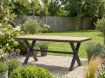 Chomik Алюмінієвий Садовий Стіл З Стільницею Polywood 180 x 100 x 75 См Темно-Сірий, RIT6259 - Home Club, зображення 4