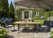 Chomik Алюмінієвий Садовий Стіл З Стільницею Polywood 180 x 100 x 75 См Темно-Сірий, RIT6259 - Home Club, зображення 7