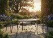 Garden Line Алюмінієвий стіл «Hastings», антична бронза, 150 × 90 × 73 см, ATO4089 - Home Club, зображення 5