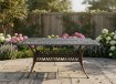 Garden Line Алюмінієвий стіл «Hastings», антична бронза, 150 × 90 × 73 см, ATO4089 - Home Club, зображення 6