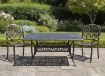Garden Line Алюмінієвий стіл «Hastings», антична бронза, 150 × 90 × 73 см, ATO4089 - Home Club, зображення 10