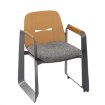 Garden Line Алюмінієвий стілець «Thompson», сірий, 62 × 56 × 89 см, ATO4119 - Home Club, зображення 2
