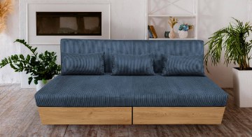 Kontrasto S108 Диван Daisy, темно-синій Dw, 5.90 92637 - Home Club