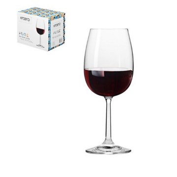 Krosno Набор из 6 бокалов для красного вина Pure 390 мл, KRO8104 - Home Club