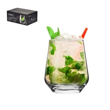 Krosno Kpl.6 Шт. Склянки Splendour 400 Мл Низькі, KRO7480 - Home Club