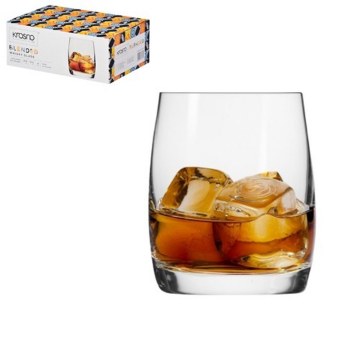 Krosno Kpl.6 Шт. Склянок Для Віскі Blended 250 Мл Низька, KRO9354 - Home Club