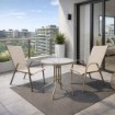Kontrasto Садовая мебель: комплект из стола и стульев для балкона и террасы Bergamo 60 Mi, цвет «таупе», Meb000106 - Home Club, изображение 8