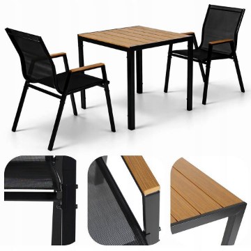 Kontrasto Комплект Polinka для 2 человек, чёрный, двуспальный, Meb000077 - Home Club