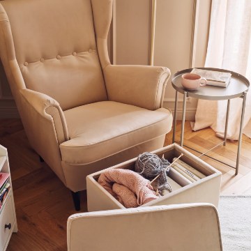 ИКЕА Подставка для ног с ящиком для хранения STRANDMON СТРАНДМОН, 206.131.88 - Home Club