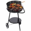 BBQ Meeting Простой угольный гриль на колесах, 58 x 44 x 72 см, BBQ5351 - Home Club, изображение 3