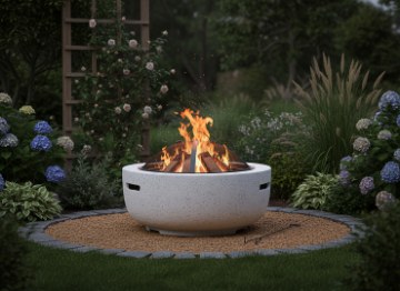 BBQ Meeting Садовое Огнище С Крышкой И Шуршалкой 60 x 60 x 42 см, BBQ0131 - Home Club