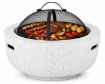 BBQ Meeting Садове Вогнище З Кришкою та Подушкою 60 x 60 X 42 См, BBQ0131 - Home Club, зображення 3