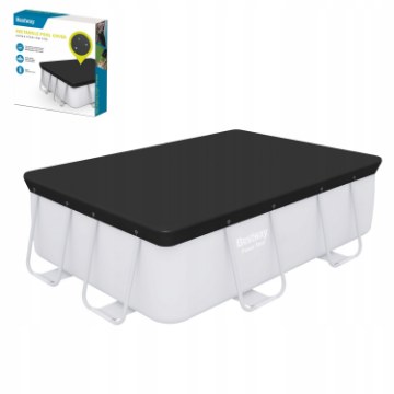 Bestway Крышка для прямоугольного бассейна с каркасом 111" x 77" /282 см x 196 см/, BES58442 - Home Club