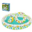 Bestway Садовый Бассейн, диаметр 122 см, глубина 20 см + Мяч + Кольцо, BES51124 - Home Club, изображение 6
