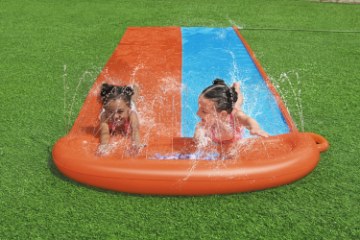 Chomik Двойная водная горка 488 см, BES52328 - Home Club
