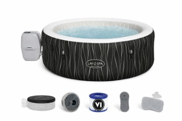 Bestway Надувная садовая гидромассажная ванна Lay-Z-Spa Hollywood Air Jet, 196 × 66 см, BES60059 - Home Club