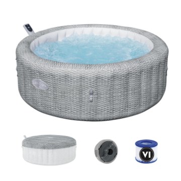 Bestway Надувная садовая гидромассажная ванна Lay-Z-Spa Bali Airjet 196 × 71 см, BES6001N - Home Club