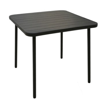Garden Line Квадратный садовый столик 80 x 80 x 72 см, коричневый, NEO6645 - Home Club